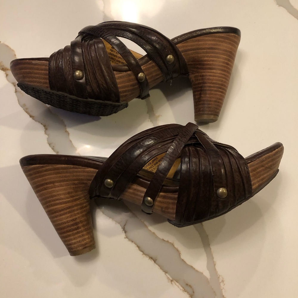 Like New Frye Sandals- One of a Kind